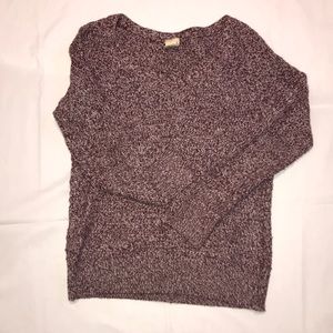 Soft maroon sweater
